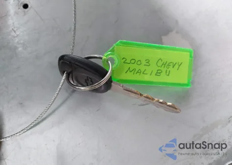 2003 Chevrolet Malibu Ls z USA, uszkodzony, nr VIN 1G1NE52J33M648853